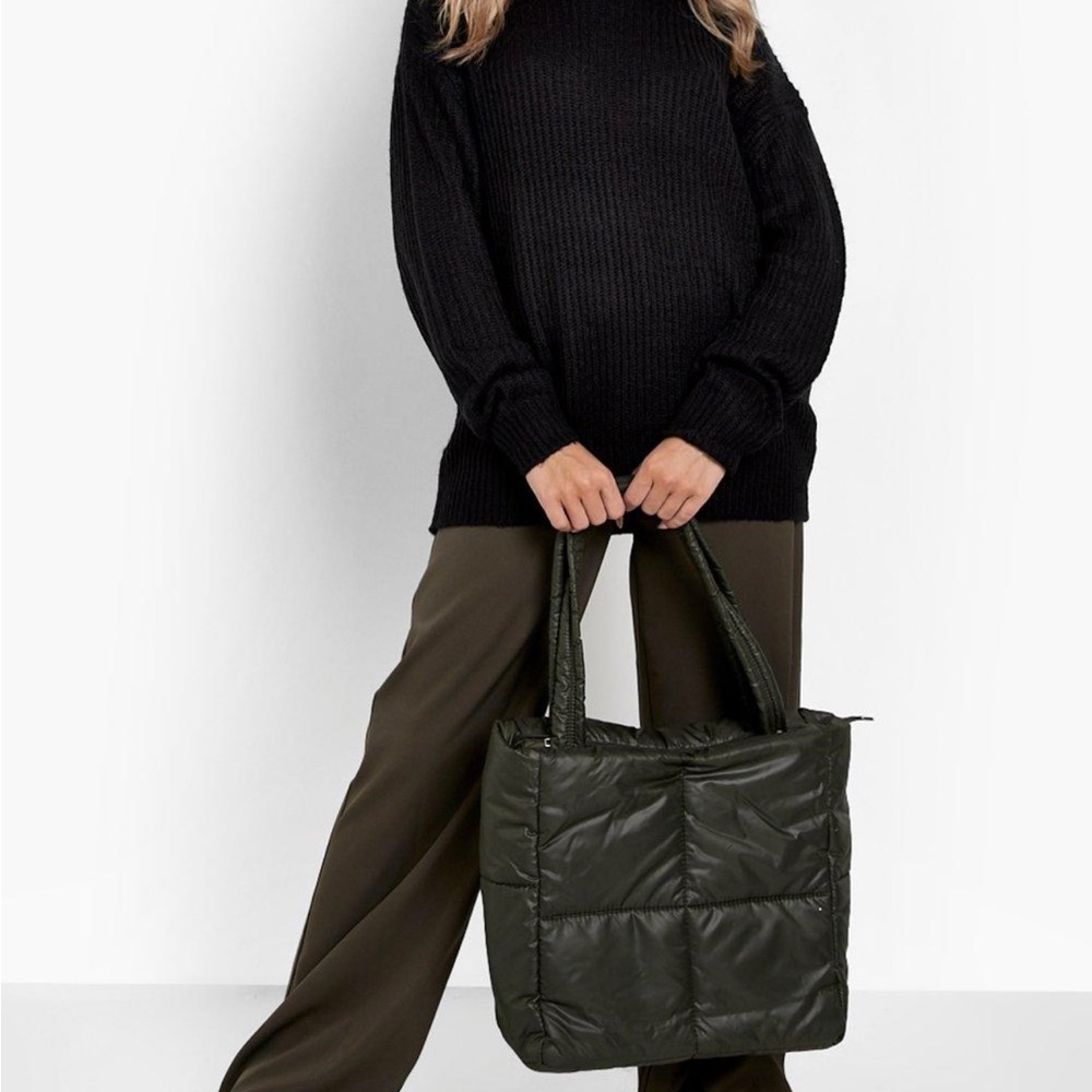 Black Turtle Neck Sweater - Picture 3 of 4